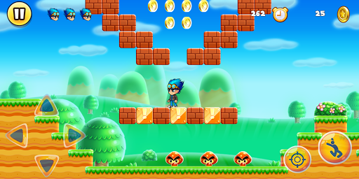Super Sonic Boy - Adventure Ju - Gameplay image of android game