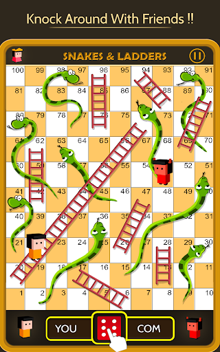Snakes & Ladders: Online Dice! - Gameplay image of android game