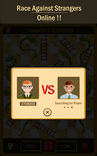 Snakes & Ladders: Online Dice! - Gameplay image of android game
