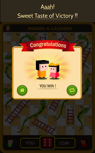 Snakes & Ladders: Online Dice! - Gameplay image of android game