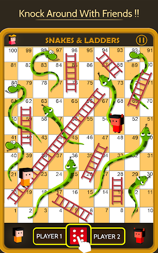 Snakes & Ladders: Online Dice! - Gameplay image of android game