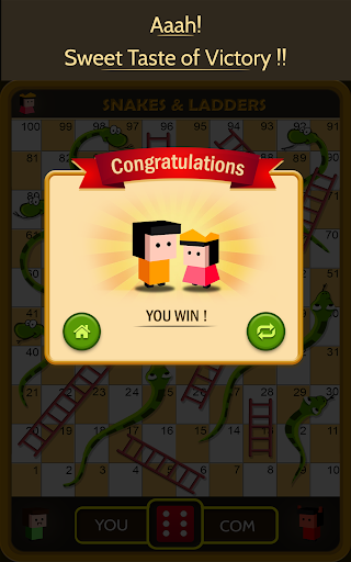Snakes & Ladders: Online Dice! - Gameplay image of android game