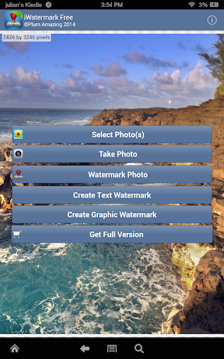 iWatermark Protect Your Photos - عکس برنامه موبایلی اندروید