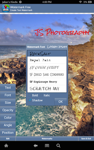 iWatermark Protect Your Photos - عکس برنامه موبایلی اندروید