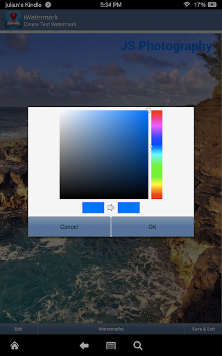 iWatermark Protect Your Photos - عکس برنامه موبایلی اندروید