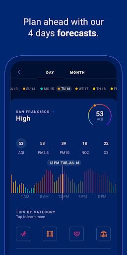 Plume Labs: Air Quality App - Image screenshot of android app