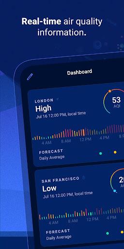 Plume Labs: Air Quality App - عکس برنامه موبایلی اندروید
