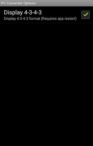 SS7 Point Code Converter - Image screenshot of android app