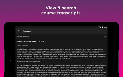 Pluralsight - عکس برنامه موبایلی اندروید