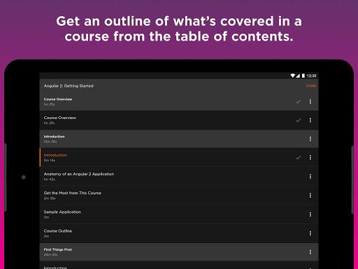 Pluralsight - عکس برنامه موبایلی اندروید