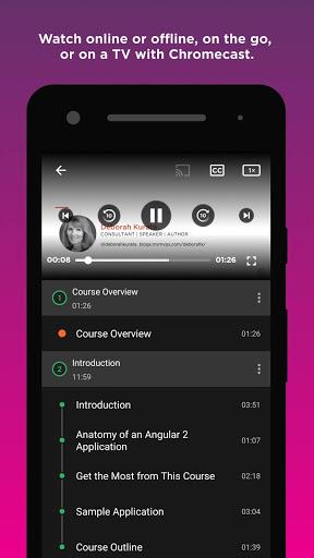 Pluralsight - عکس برنامه موبایلی اندروید