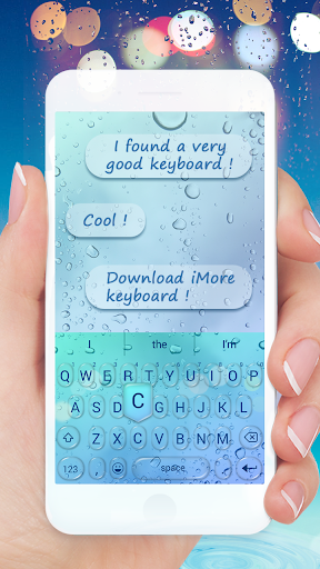 3D glass water keyboard theme for Android Download Bazaar