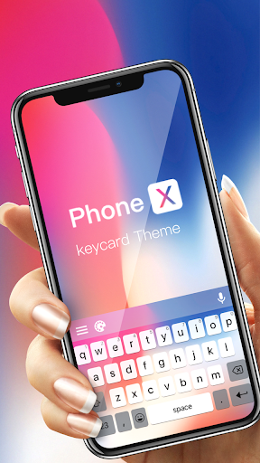 Phone X Emoji Keyboard - Image screenshot of android app