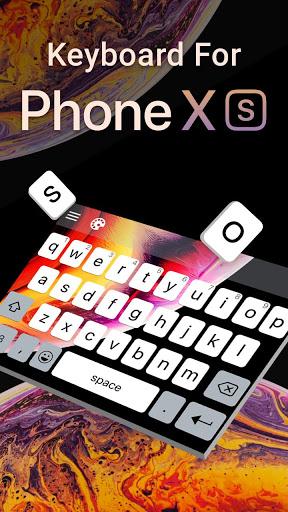 Phone XS keyboard theme - عکس برنامه موبایلی اندروید