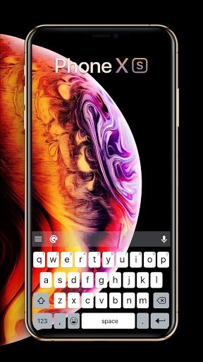 Phone XS keyboard theme - عکس برنامه موبایلی اندروید