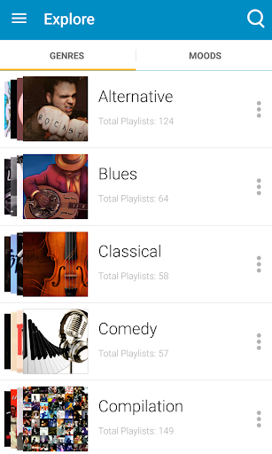 PlaYo: Unlimited Music & Radio - Image screenshot of android app
