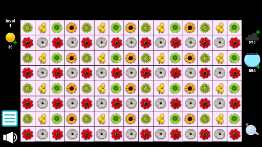 Onnect Flowers Match Puzzle - Gameplay image of android game