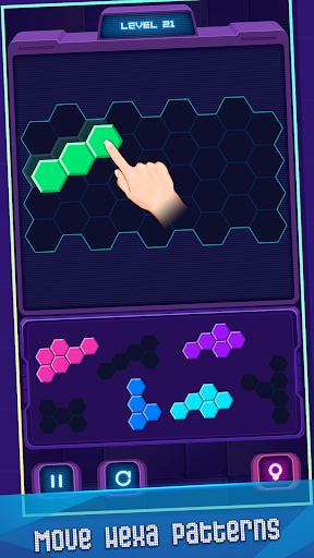 Hexa Puzzle - Gameplay image of android game