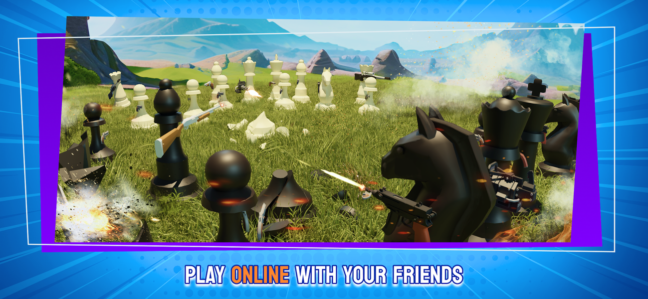 Chess Shooter ۳D - عکس بازی موبایلی اندروید