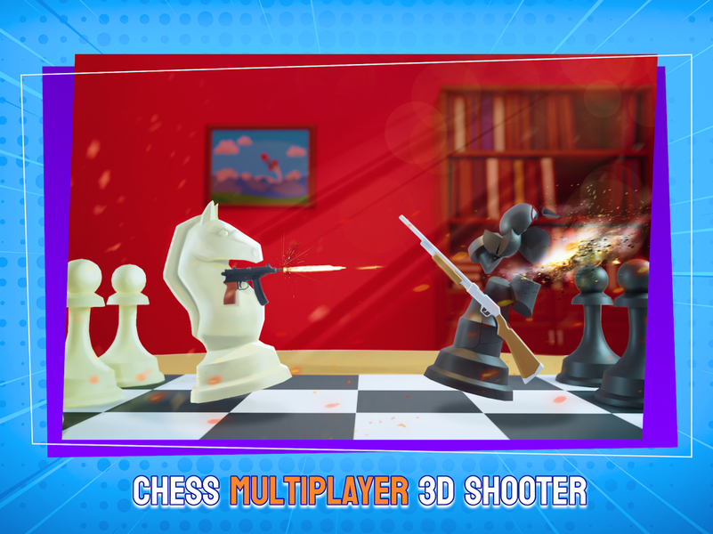 Chess Shooter ۳D - عکس بازی موبایلی اندروید
