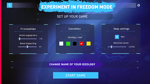 Ideology Rush - Political game - عکس بازی موبایلی اندروید