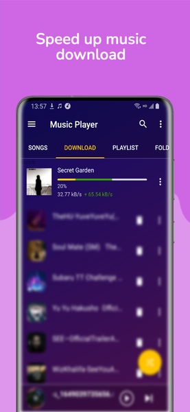Music Downloader & Mp3 Songs - عکس برنامه موبایلی اندروید