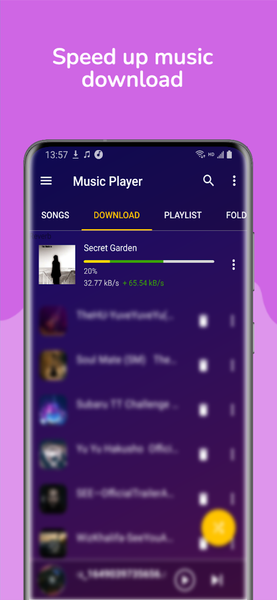Music Downloader & Mp۳ Songs - عکس برنامه موبایلی اندروید