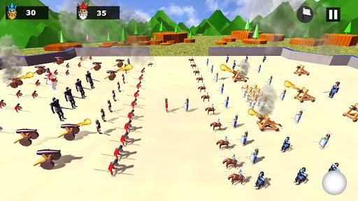 Battle Simulator of Epic War: Free Battle Games - Gameplay image of android game