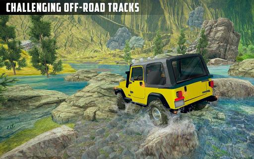 Offroad Jeep Simulator 2019: Mountain Drive 3d - Image screenshot of android app