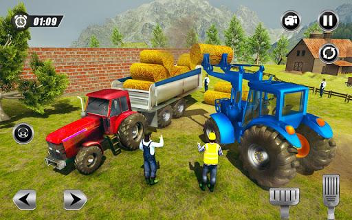 Tractor Trolley Farming Transport: Offroad Drive - Image screenshot of android app