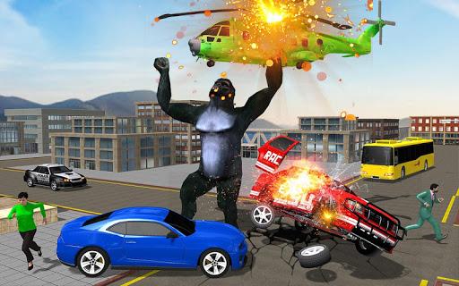 Incredible Monster Gorilla Rampage: Animal Games - Image screenshot of android app