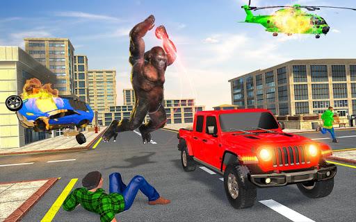 Incredible Monster Gorilla Rampage: Animal Games - Image screenshot of android app