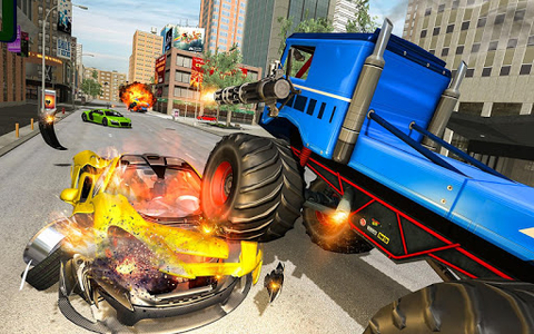 Play Police Monster Truck Car Games Online for Free on PC & Mobile