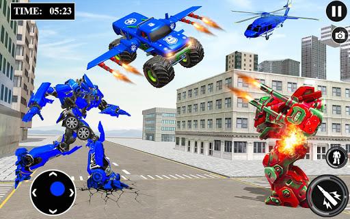 US Police Monster :Robot Games - Gameplay image of android game