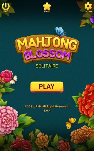 Mahjong Blossom Solitaire - Gameplay image of android game