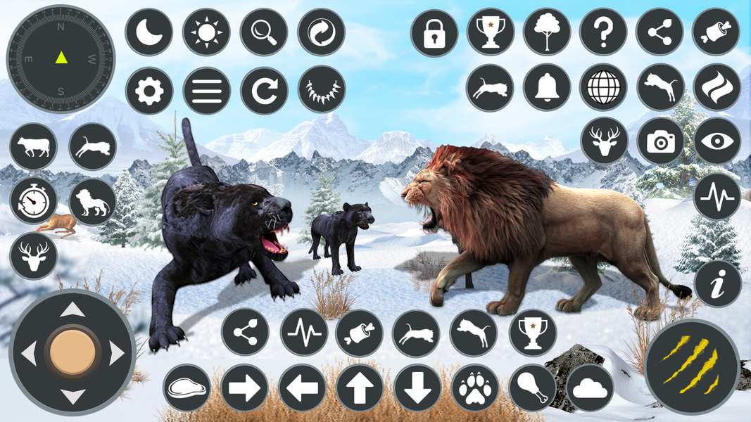 Wild Black Panther Games - عکس بازی موبایلی اندروید