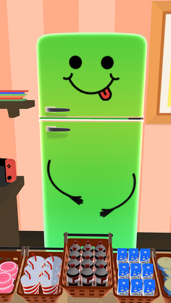 Fill Up Fridge 3d- Fridge Game - عکس بازی موبایلی اندروید