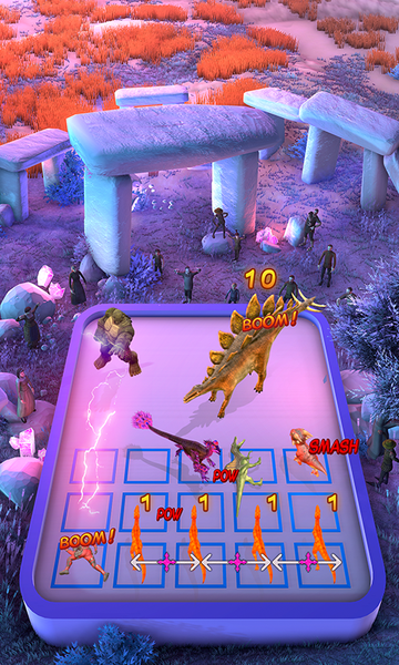 Dinosaur Games 3d Merge Master - Gameplay image of android game