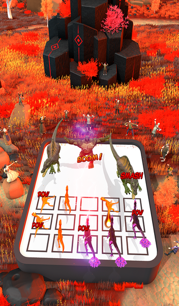 Dinosaur Games 3d Merge Master - Gameplay image of android game