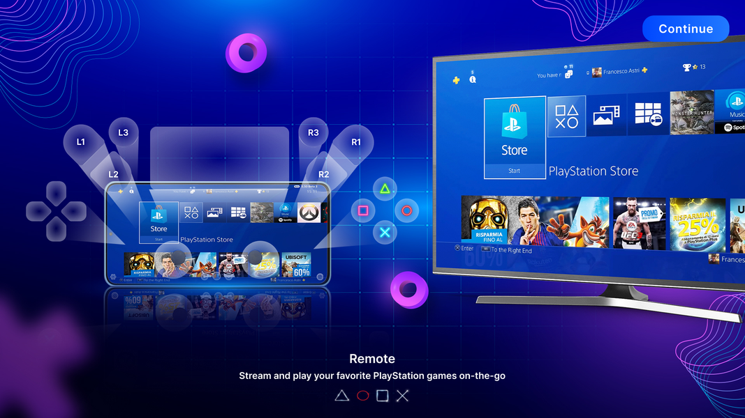 Remote Play Plus - عکس برنامه موبایلی اندروید