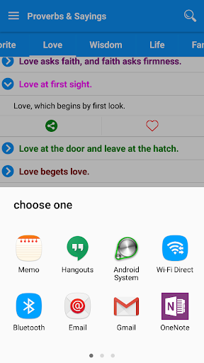 Proverbs and Sayings - عکس برنامه موبایلی اندروید