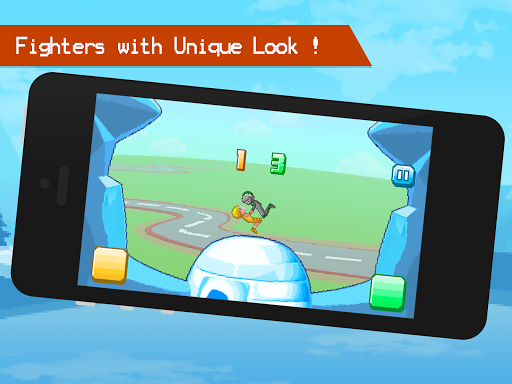 Funny Wrestle - 2 Player Games - Gameplay image of android game