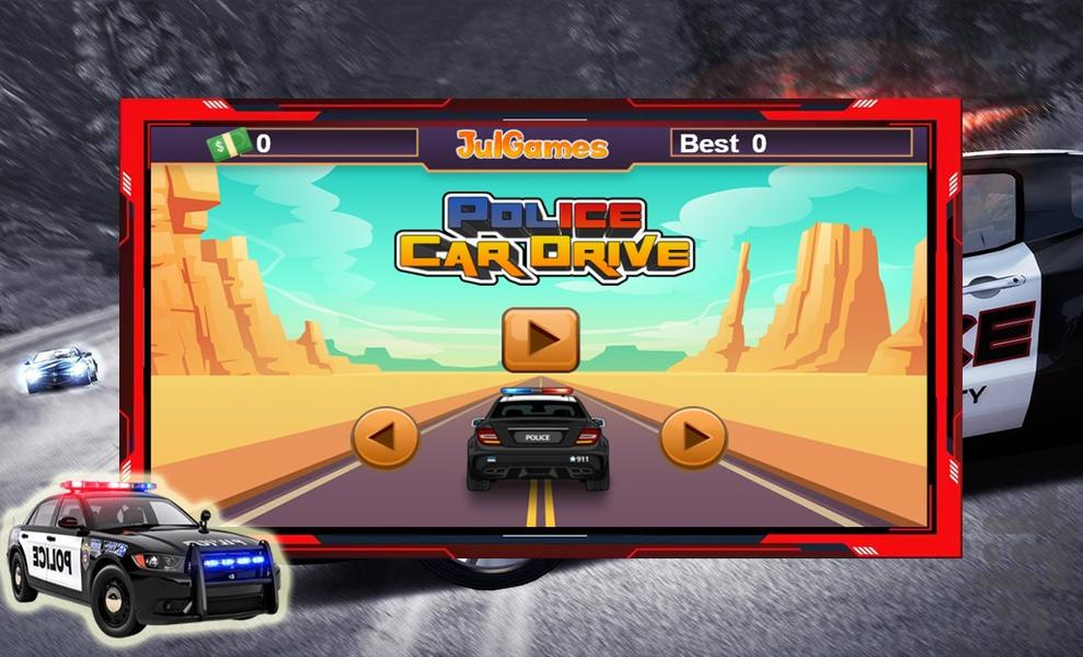 بازی ماشین پلیس - Gameplay image of android game