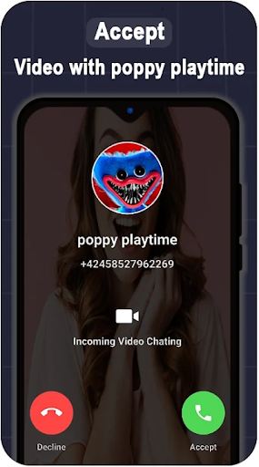 Huggy Wuggy Poppy Video Call - عکس برنامه موبایلی اندروید