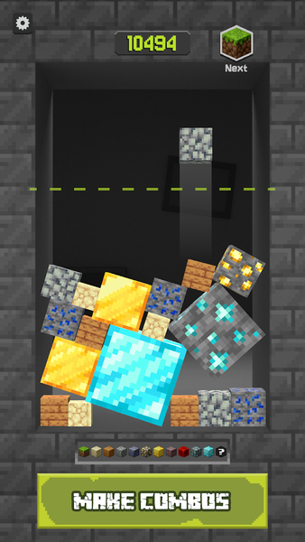 Pocket Craft - Cube Merge - Gameplay image of android game