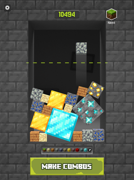 Pocket Craft - Cube Merge - Gameplay image of android game