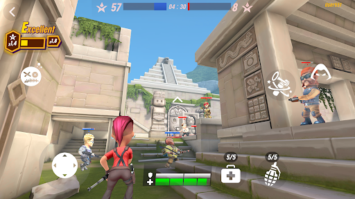 Trooper Shooter: 5v5 Co-op TPS - Gameplay image of android game