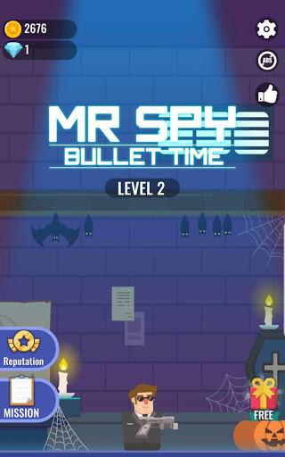 Mr Spy - Bullet Superhero Adventure - Gameplay image of android game