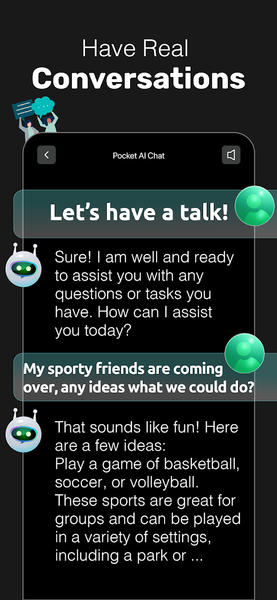 Al Chat - Chatbot by PocketAI - Image screenshot of android app