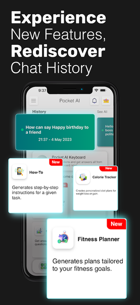 Al Chat - Chatbot by PocketAI - Image screenshot of android app